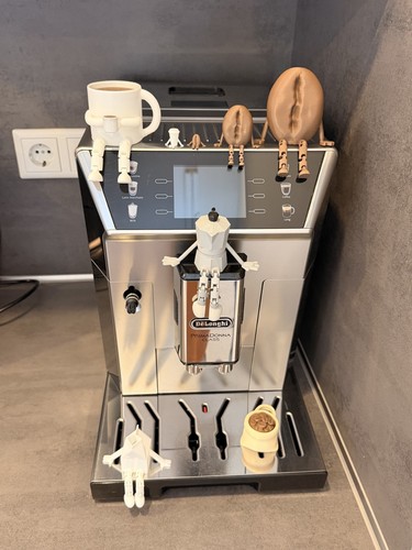 Deko kaffee familie - 3d,
