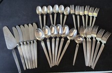 Besteck Silber Ebel Europa 120er - 32-tlg. Rillendekor für 6 Personen