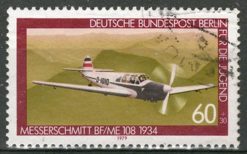 Mi594 briefmarke berlin 1979 - -,