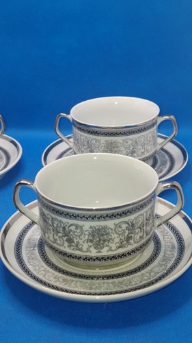 Vintage suppentassen mit - vintage,