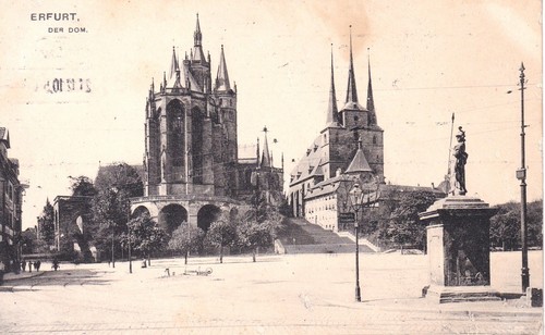 Erfurt der dom - mit, platz