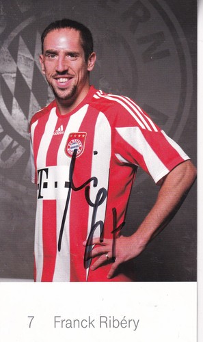 Autogramm franck ribery - franck,