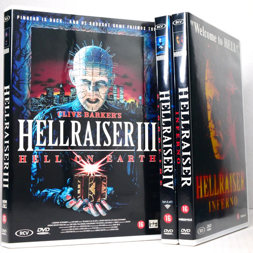 Hellraiser dvd sammlung - hellraiser,