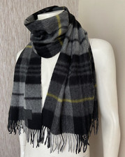 Paul Smith Lammwolle Tartan Schottenkaro Schal Hergestellt IN Schottland Ovp :