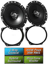 JVC Lautsprecher für BMW MINI ONE R50 2001 - 2006 Türen vorne 300 Watt 1720X