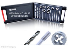 Baer m12 linksgewinde - m3,