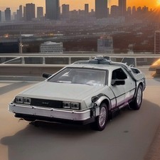 Auto Delorean DMC Zeitmaschine