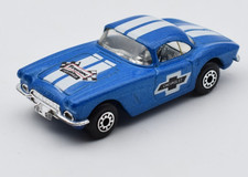 Matchbox Superfast MB71 Chevy Chevrolet Corvette 1962 blau Firestone. Macau