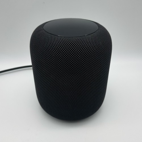 Apple homepod space - apple, gray