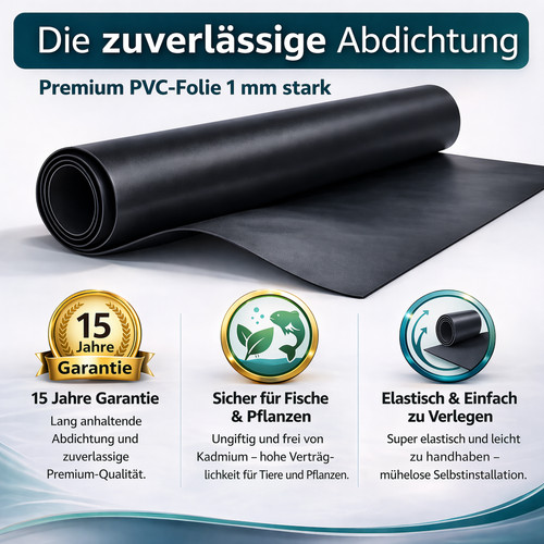 Professionelle teichfolie pvc - teichfolie,