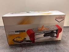 Raclette Hot Stone Duo, Küchenprofi 17 8000 14 00, für 2 Personen, Rot, NEU OVP