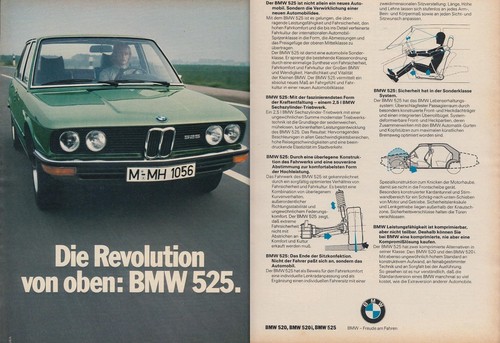 Bmw 525 reklame - 525,