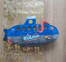 Lidl Stikeez 2015 Komplettset Sammelalbum U-Boot Brettspiel Inkl. Würfel Spiel