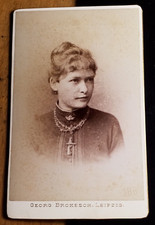 Young Woman with Cross