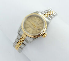 Rolex Datejust Damenuhr tapestry dial Stahl/Gold Ref. 69173 Full Set 1989