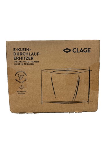 Clage kleindurchlauferhitzer - clage,