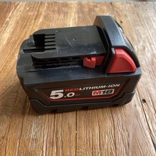 Original Milwaukee M18 B5 Li-Ion Akku 18 V / 5,0 Ah Gebraucht!  