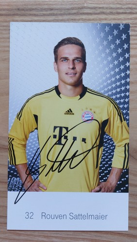 Rouven sattelmaier signiert - -,