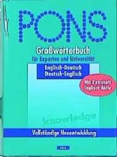 PONS Grosswörterbuch. Englisch