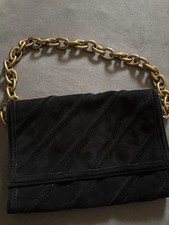 Zara Wildleder Schwarz Tasche