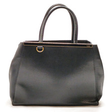 Fendi Handtasche Tasche Hand Bag  Schwarz Leder Damen Original