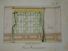 SCHÖNE GRAVUR FARBE ORNAMENT