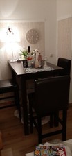 Bartisch mit barhocker - bartisch,