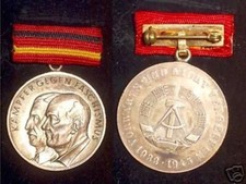 GDR medal fighters against
