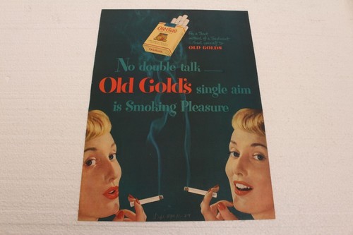 Old gold zigaretten 50er jahre - zigaretten,