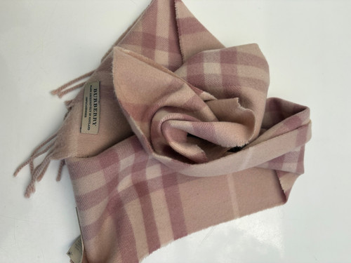 Burberry kaschmir schal rosa - kaschmir,