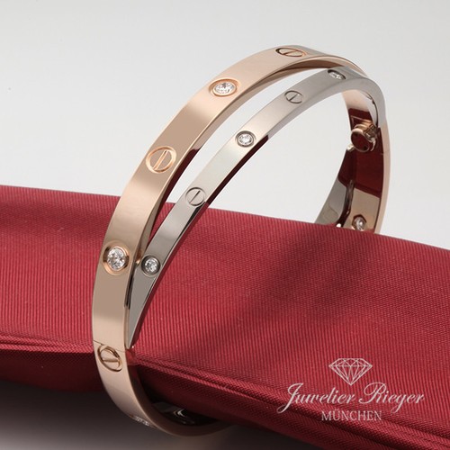 Cartier armreif love doppelt - cartier,