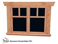 Spielhaus Sprossen-Fenster FS1