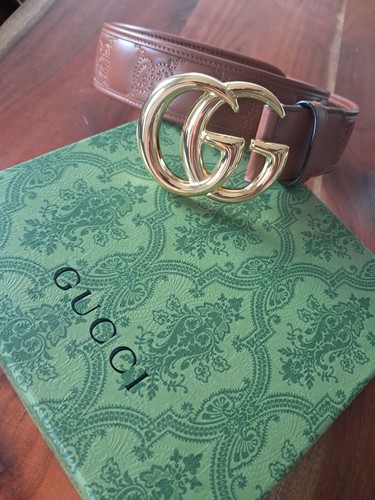 Gucci gürtel braun gold - gucci,