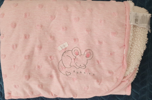 Mothercare rosa maus - rosa, decke