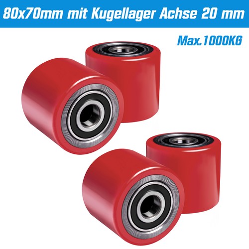 Hubwagenrollen ersatzrollen - 4x,