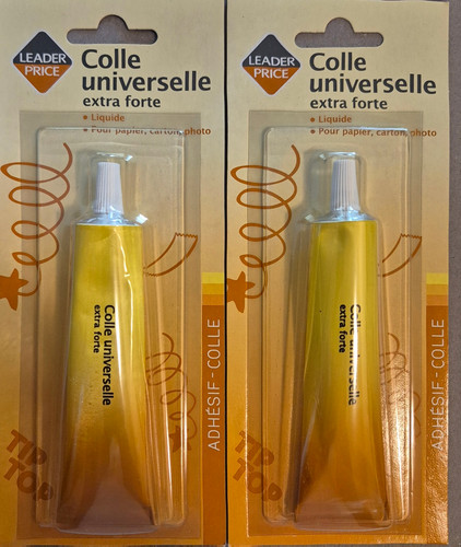 Leader price alleskleber - 2x,