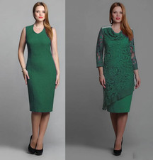 Abendkleid 2 Teille. Big Size
