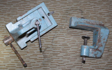 Halte Böcke  DDR  WMW  Drehbank Drechsel Bank  Schraubböcke  Spannkloben