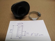 Luftfilter Rennluftfilter Carbon Optik Vergaseranschluss 35 mm Neu (13)