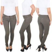 Damen Skinny Jeggings Slim Fit