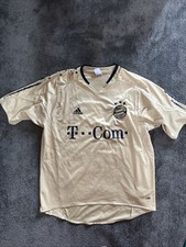 FC Bayern München Trikot Gold – Ballack – Selten – Gebrauchter Zustand. Größe L 