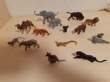 Tiere 15 ZOO  Tiere aus DDR ZEIT ca. 50JAHRE Alt Gebraucht