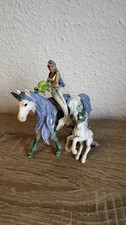 SCHLEICH 42509 Meerjungfrau auf Meereseinhorn mit Fohlen SET