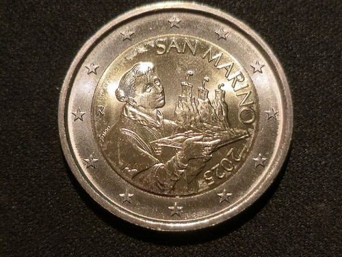 San marino euro kursmünze - san, 2
