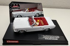 Carrera Evolution Ford Mustang Cabrio James Bond 007 Goldfinger, neuwertig i OVP