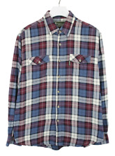 Pinewood Shirt Herren XL Flanell Kariert Brusttaschen Geknöpft