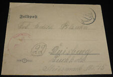 Feldpost Nr. 63247 März 1945 Holland V2 Waffe Abschußrampe - Duisburg Ruhrkesel