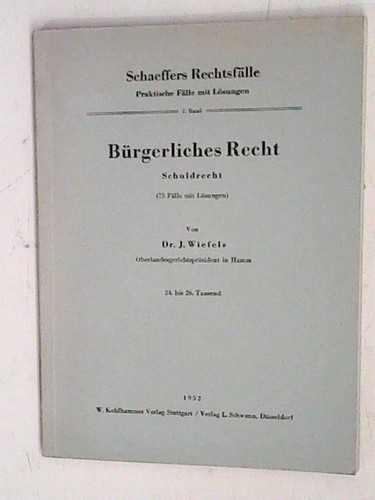 Bürgerliches recht - bürgerliches,