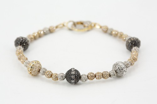 Brillant tennisarmband - 10,