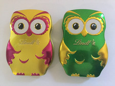 2 Lindt Blechdosen Eule